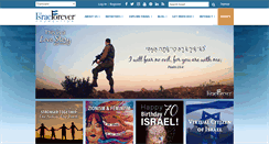 Desktop Screenshot of israelforever.org